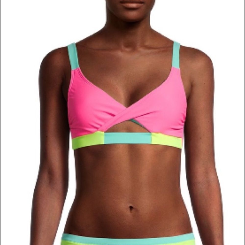 Colorblock Swim Top  - Picture 2 of 6